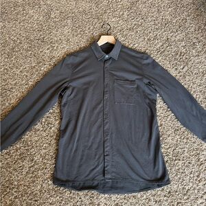 Lululemon Commission Long Sleeve Oxford Button Down Shirt Men's Medium